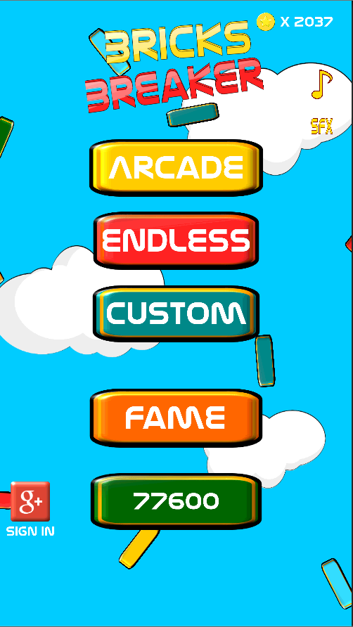 Bricks Breaker Gravity Gameplay